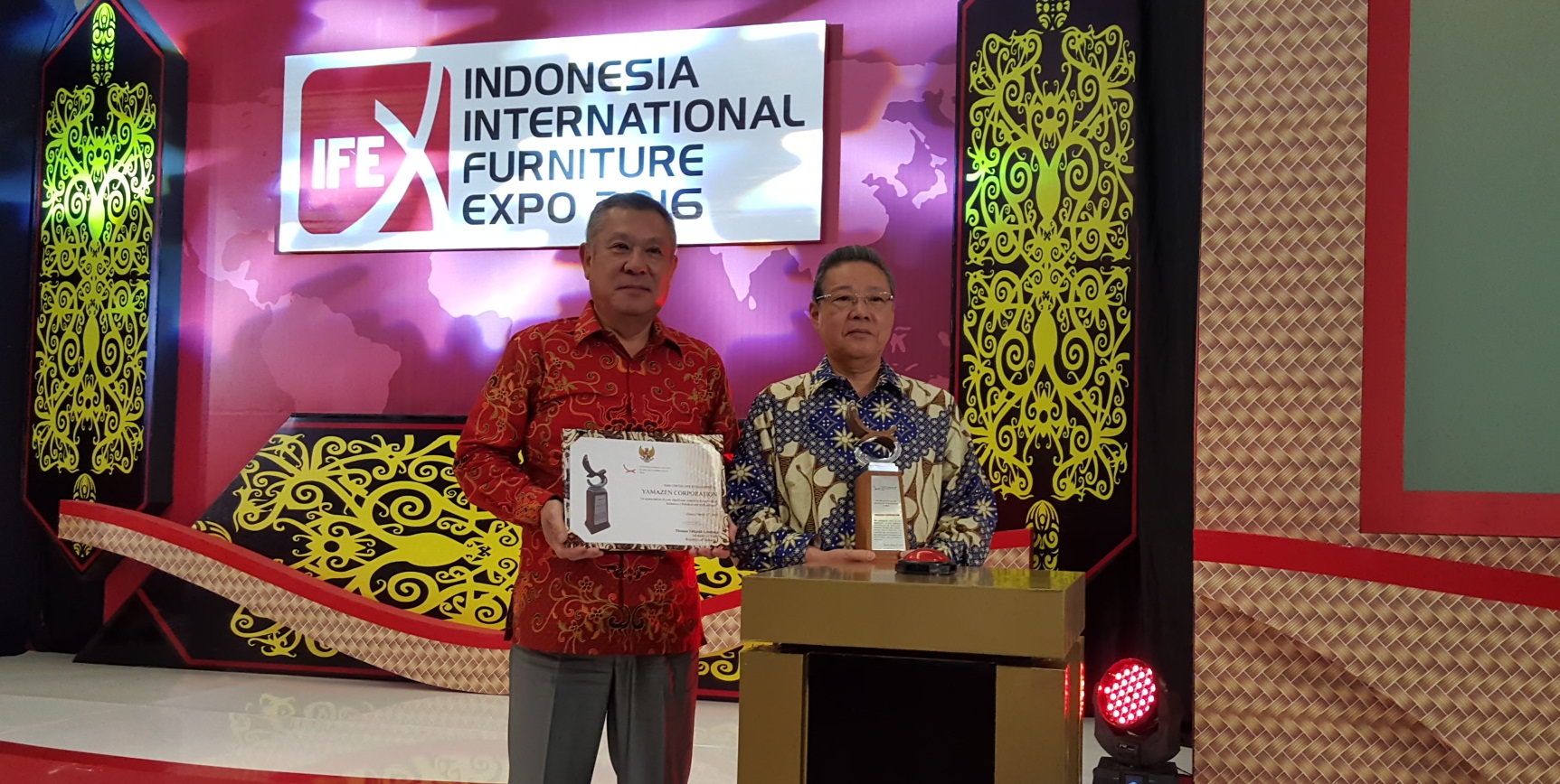山善、インドネシアで、BUYERS APPRECIATION AWARDを受賞