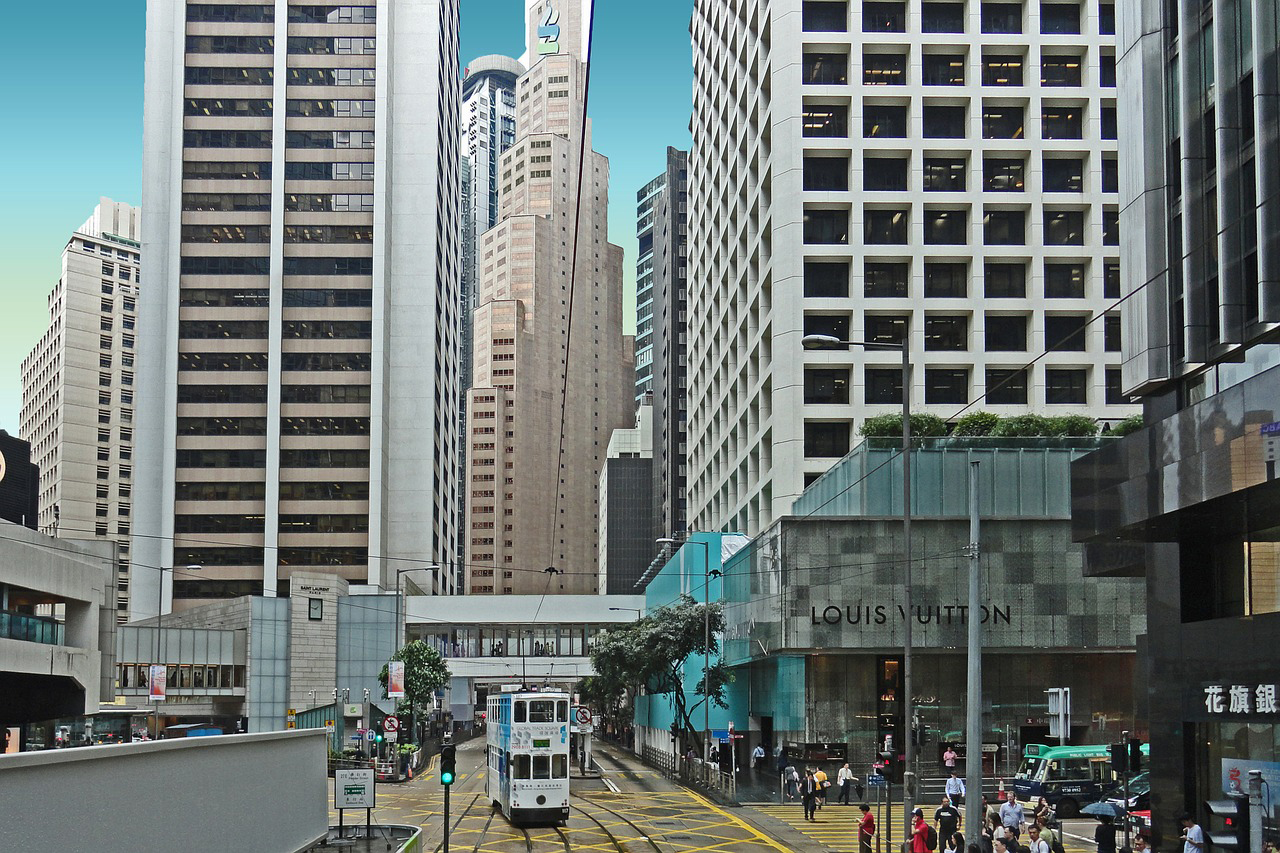 香港の高級オフィス賃貸料指数、3ヵ月連続で上昇