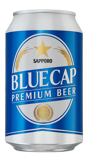 サッポロがベトナム国内限定発売している「BLUE CAP」ビール