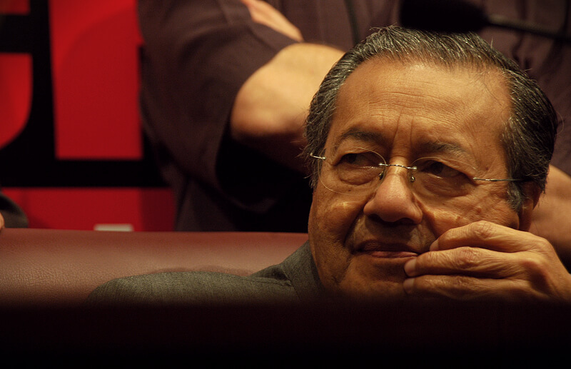 マレーシアのマハティール首相が訪中　「一帯一路」事業の中止を協議
