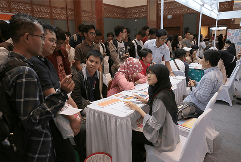 インドネシア・過去最高5315人が来場　第25回日本留学フェア