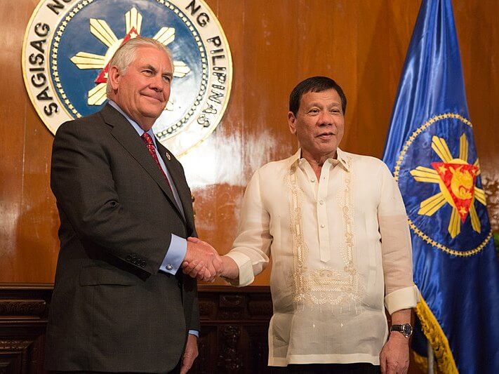 フィリピン：アメリカに意趣返し　軍事協定を破棄するドゥテルテ