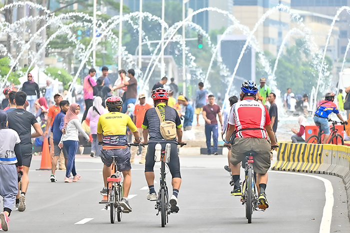 インドネシア：自転車ブームに追い風　コロナ禍で意識変化　バス・電車に｢ノー｣