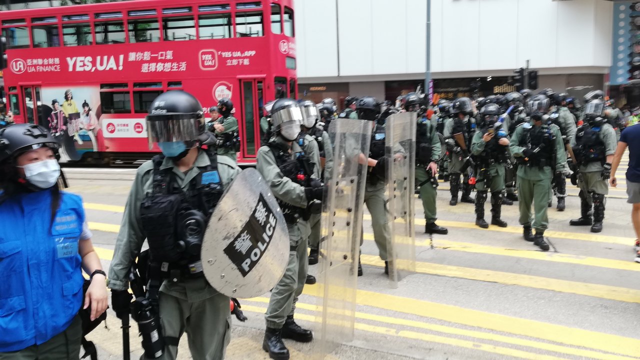 香港：国家安全法、民主派の９６％が反対