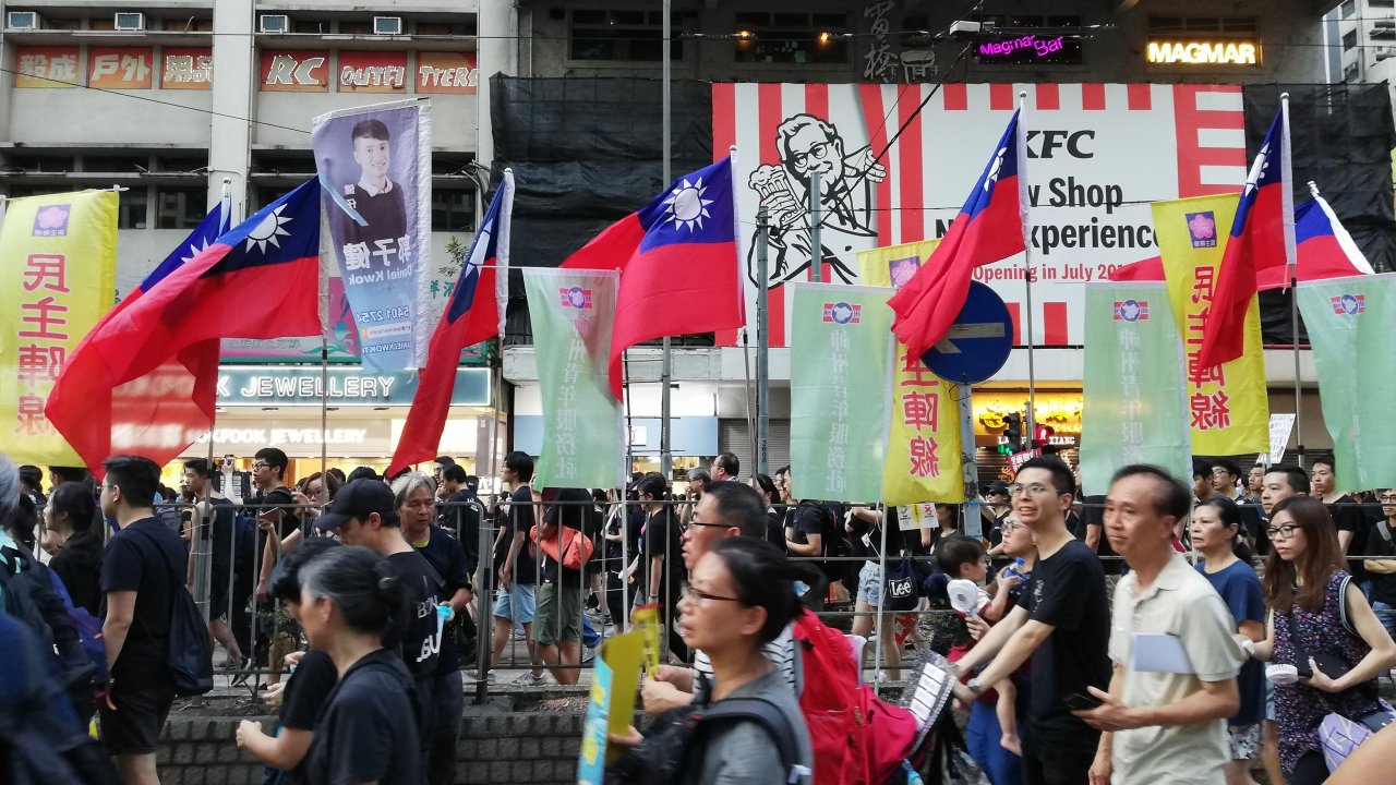 台湾、滞在中の香港市民を強制出境