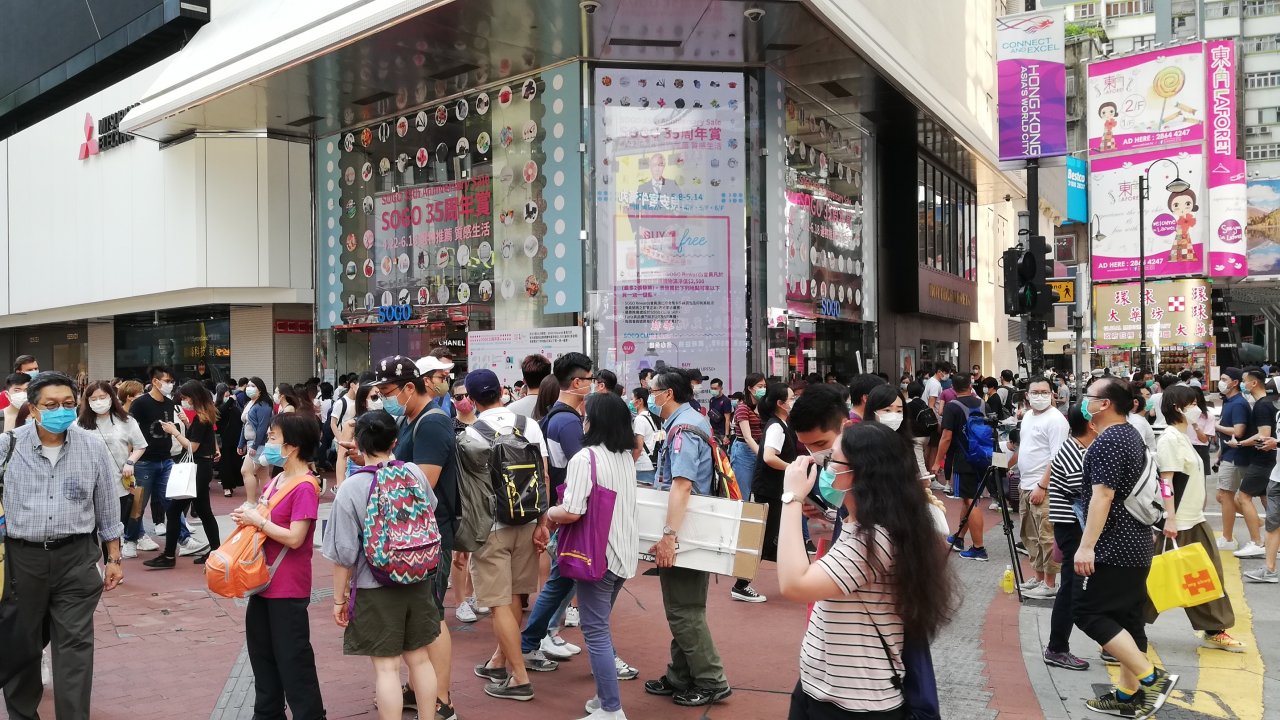香港：８月の小売り統計、総売上高は１３％減